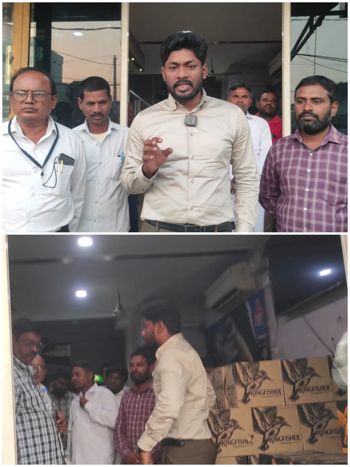 బిర్యానీలో బైండింగ్ వైర్ కలకలం: ప్రవీణ్ బార్‌పై మున్సిపల్ కమిషనర్ అభిలాష్ ఆకస్మిక తనిఖీ..